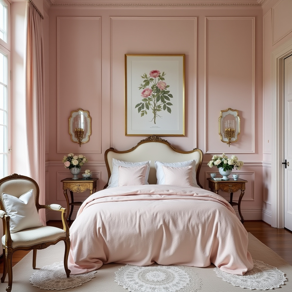 pink victorian bedroom 28