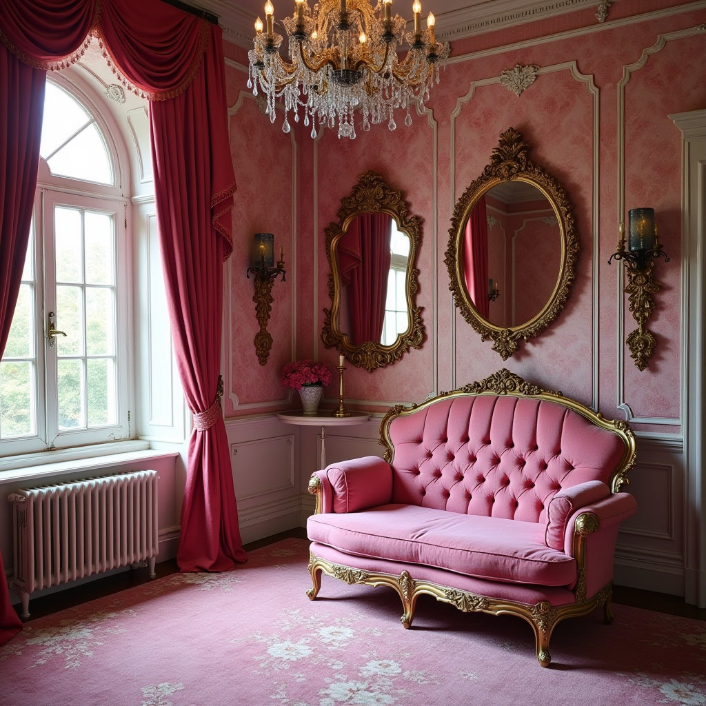 pink victorian bedroom 30