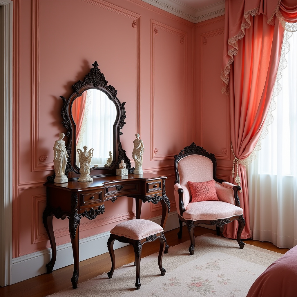 pink victorian bedroom 31