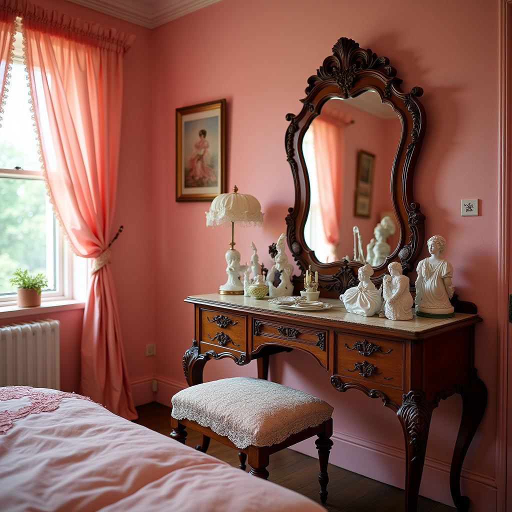 pink victorian bedroom 32