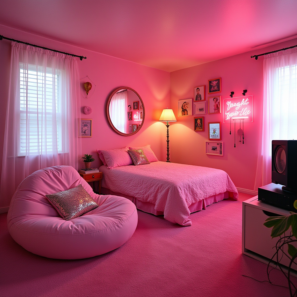 pink y2k bedroom 11
