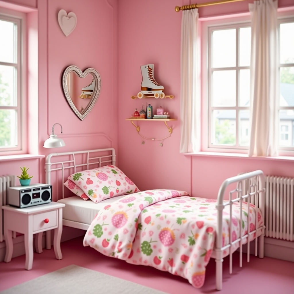 pink y2k bedroom 13