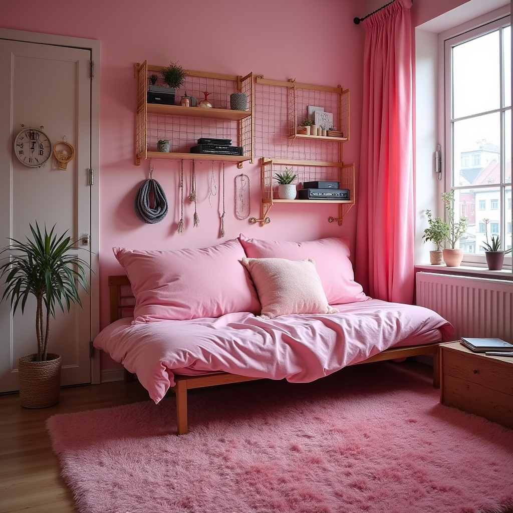 pink y2k bedroom 22