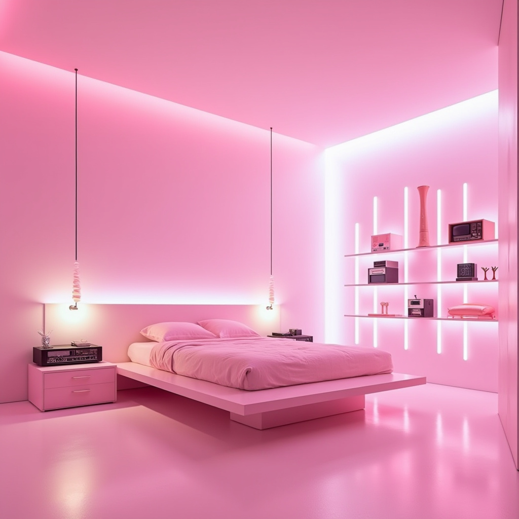 pink y2k bedroom 26
