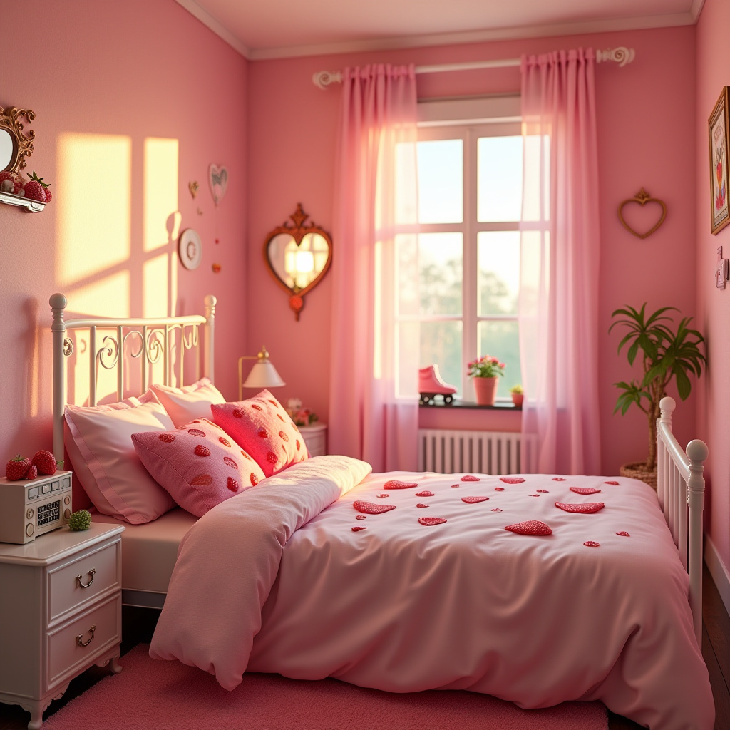 pink y2k bedroom 27