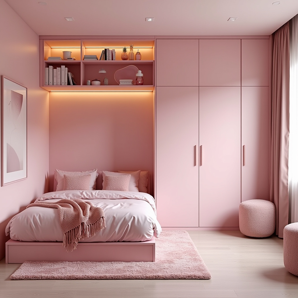 pink y2k bedroom 29