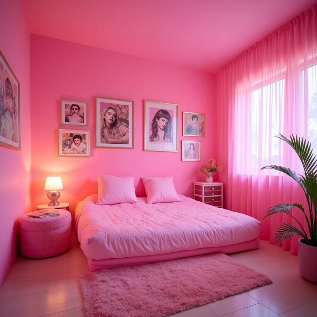pink y2k bedroom 33
