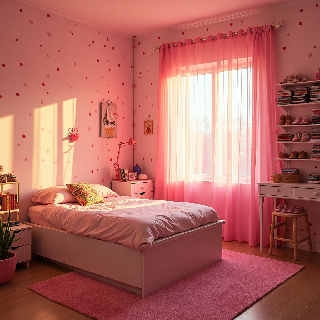 pink y2k bedroom 7