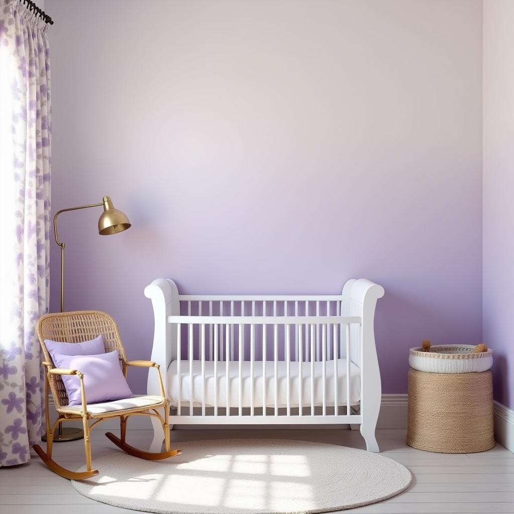 purple nursery ideas 10