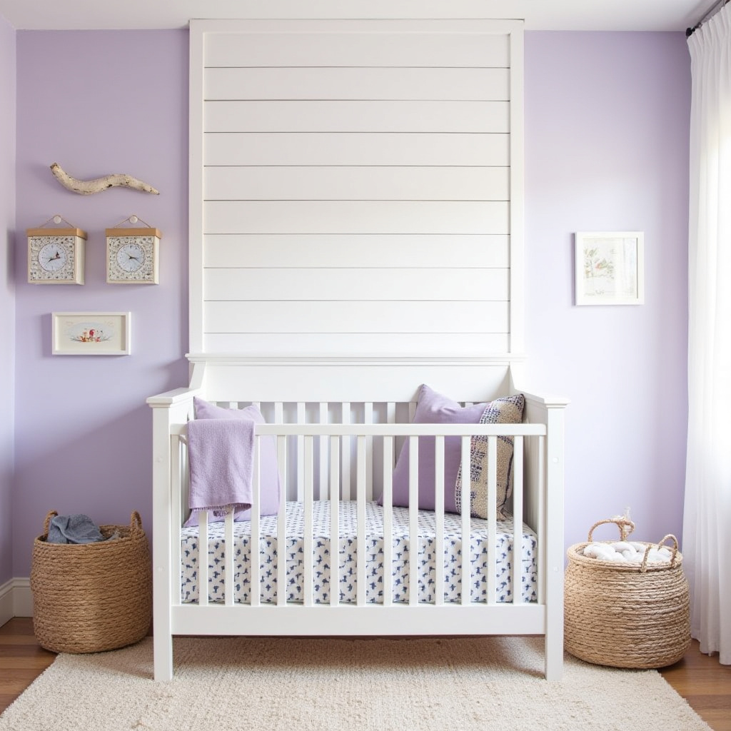 purple nursery ideas 17