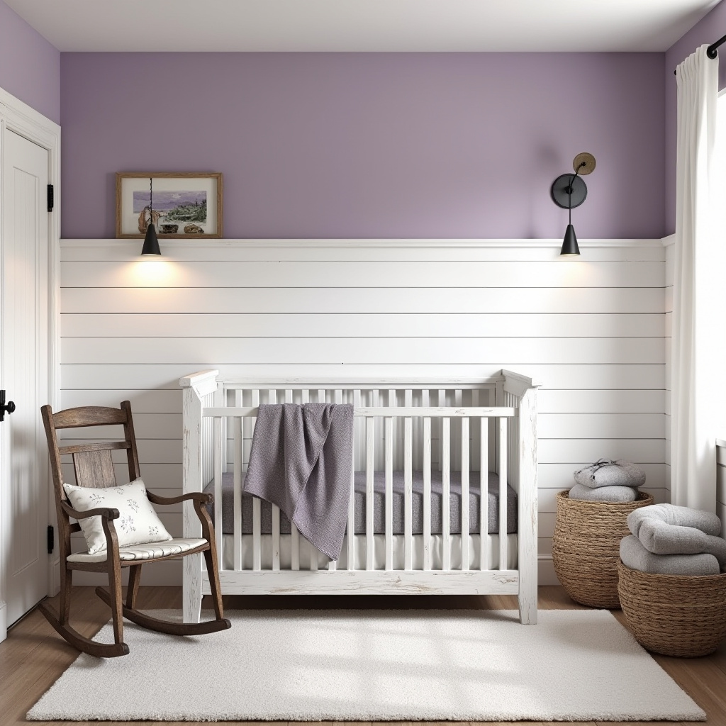 purple nursery ideas 27