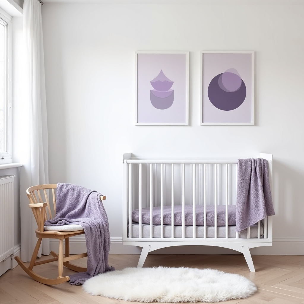 purple nursery ideas 32