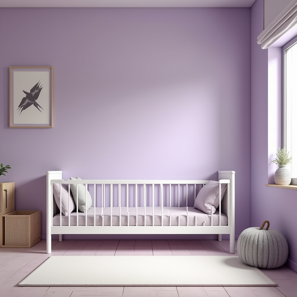purple nursery ideas 35