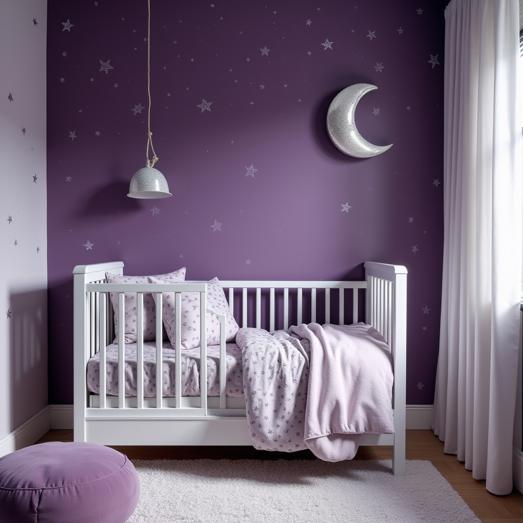 purple nursery ideas 39
