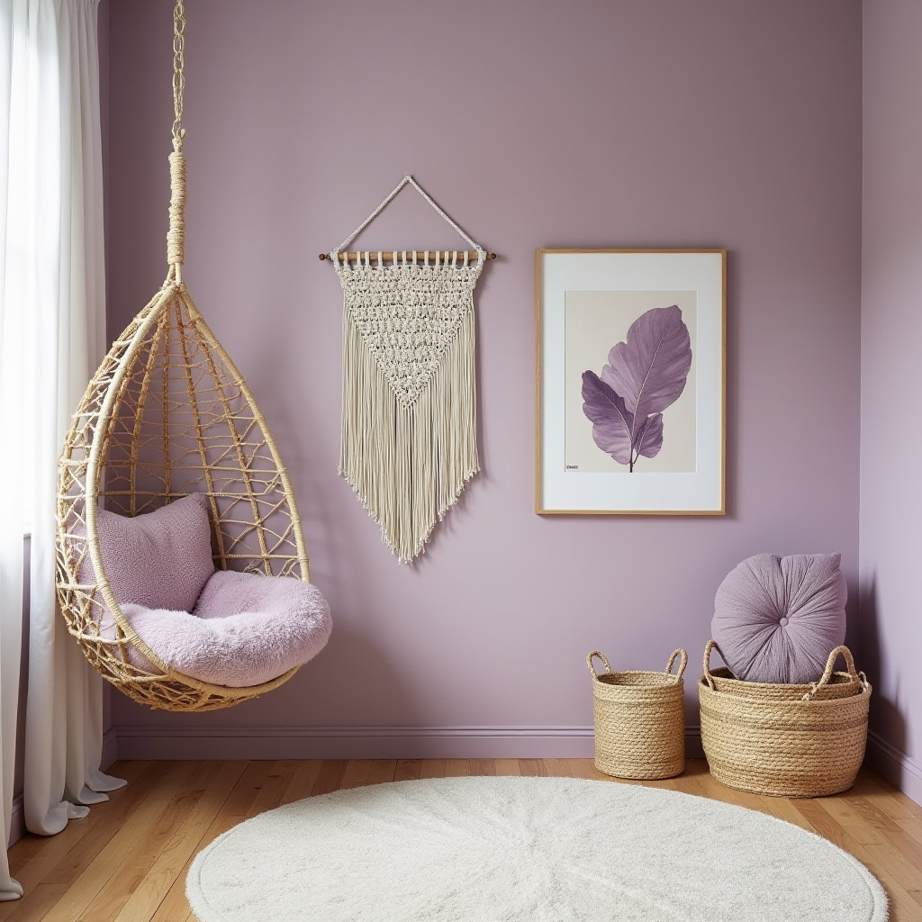 purple nursery ideas 5