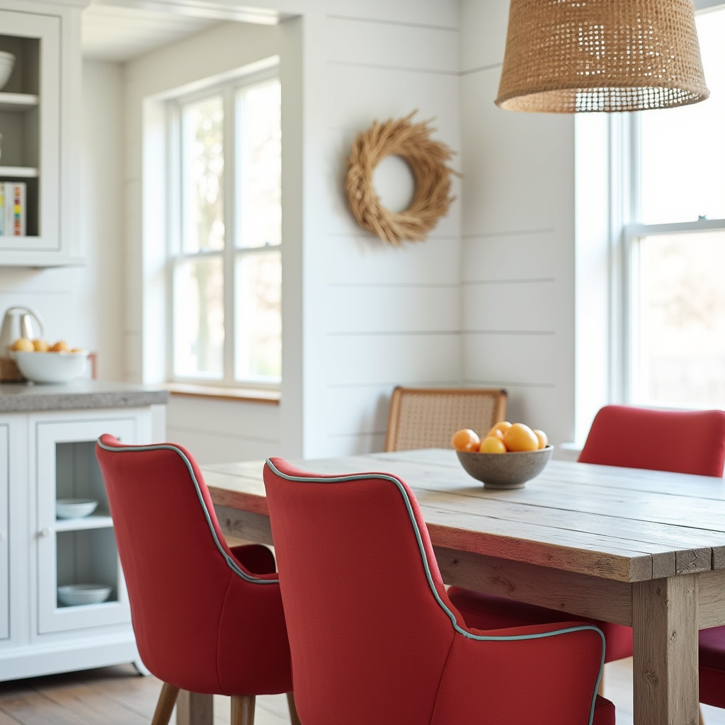 red dining chairs 11
