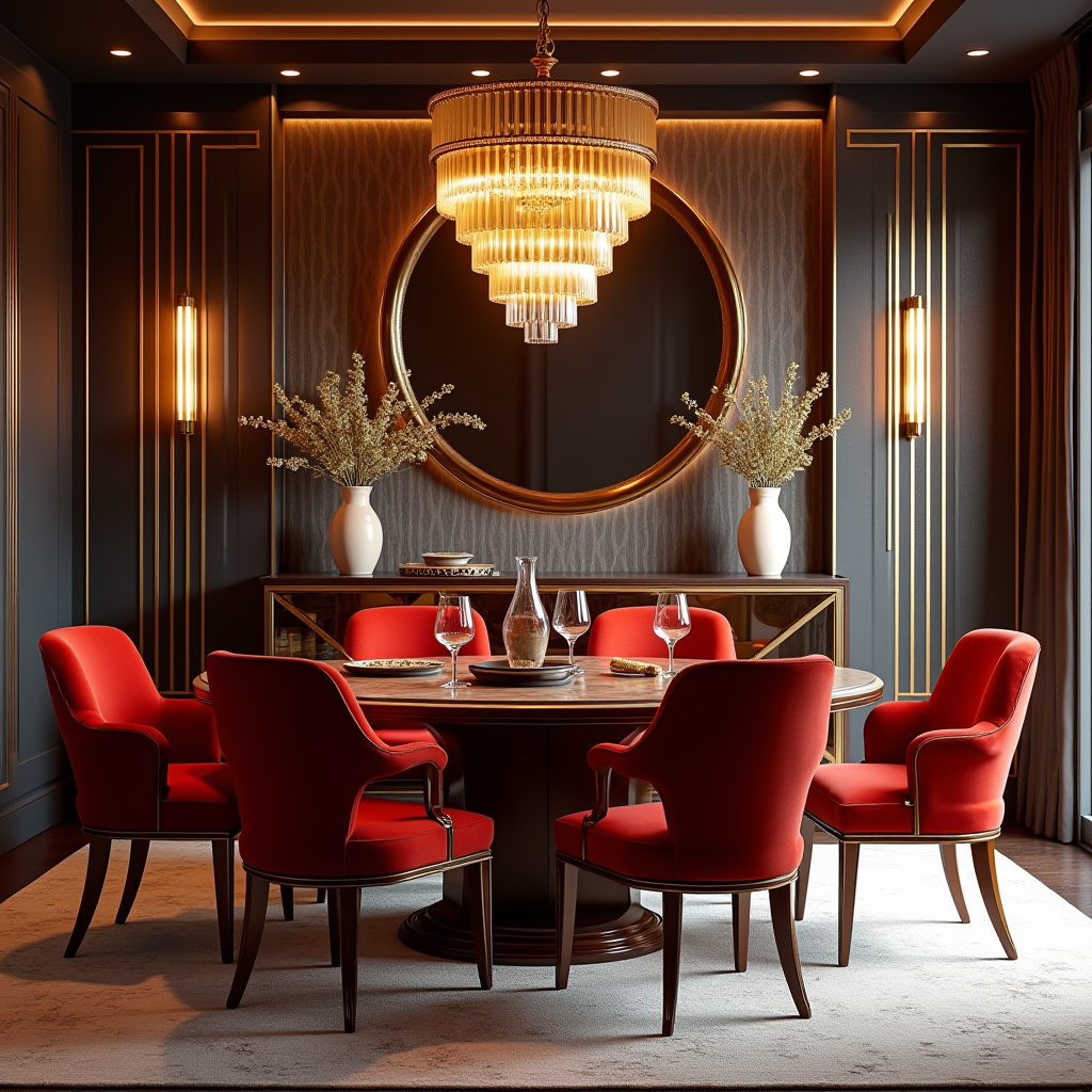 red dining chairs 25