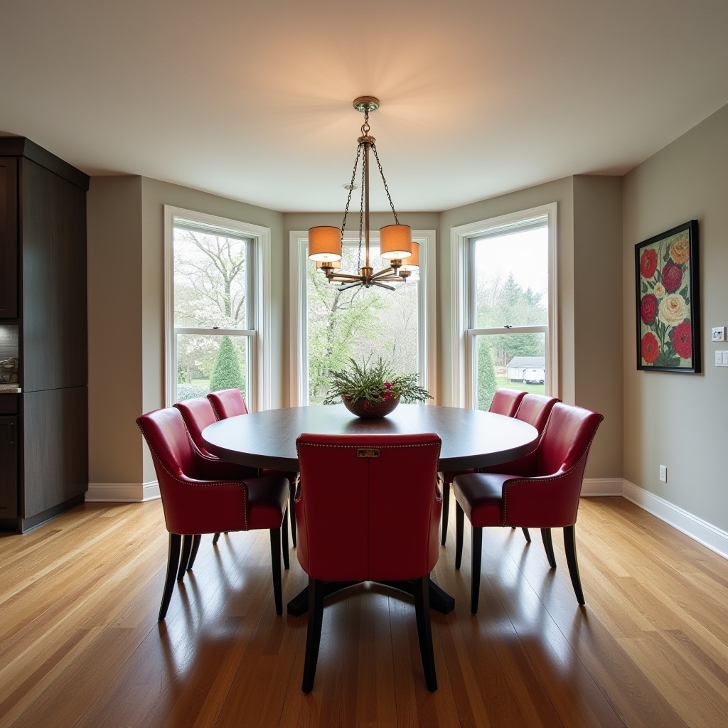 red dining chairs 31