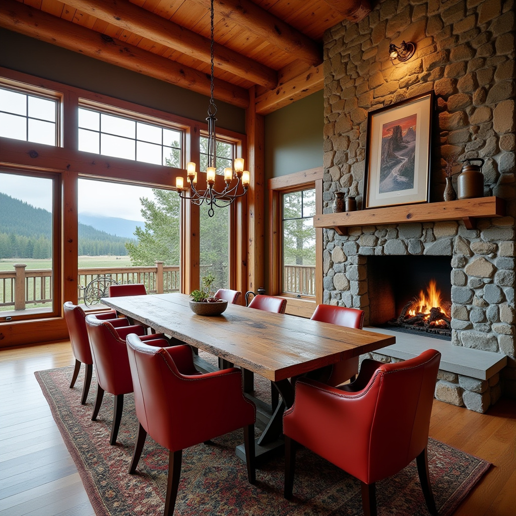 red dining chairs 33