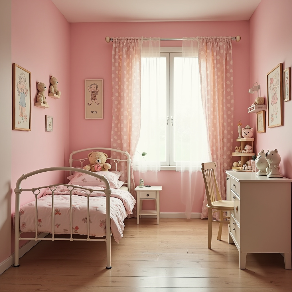 retro kids room 16