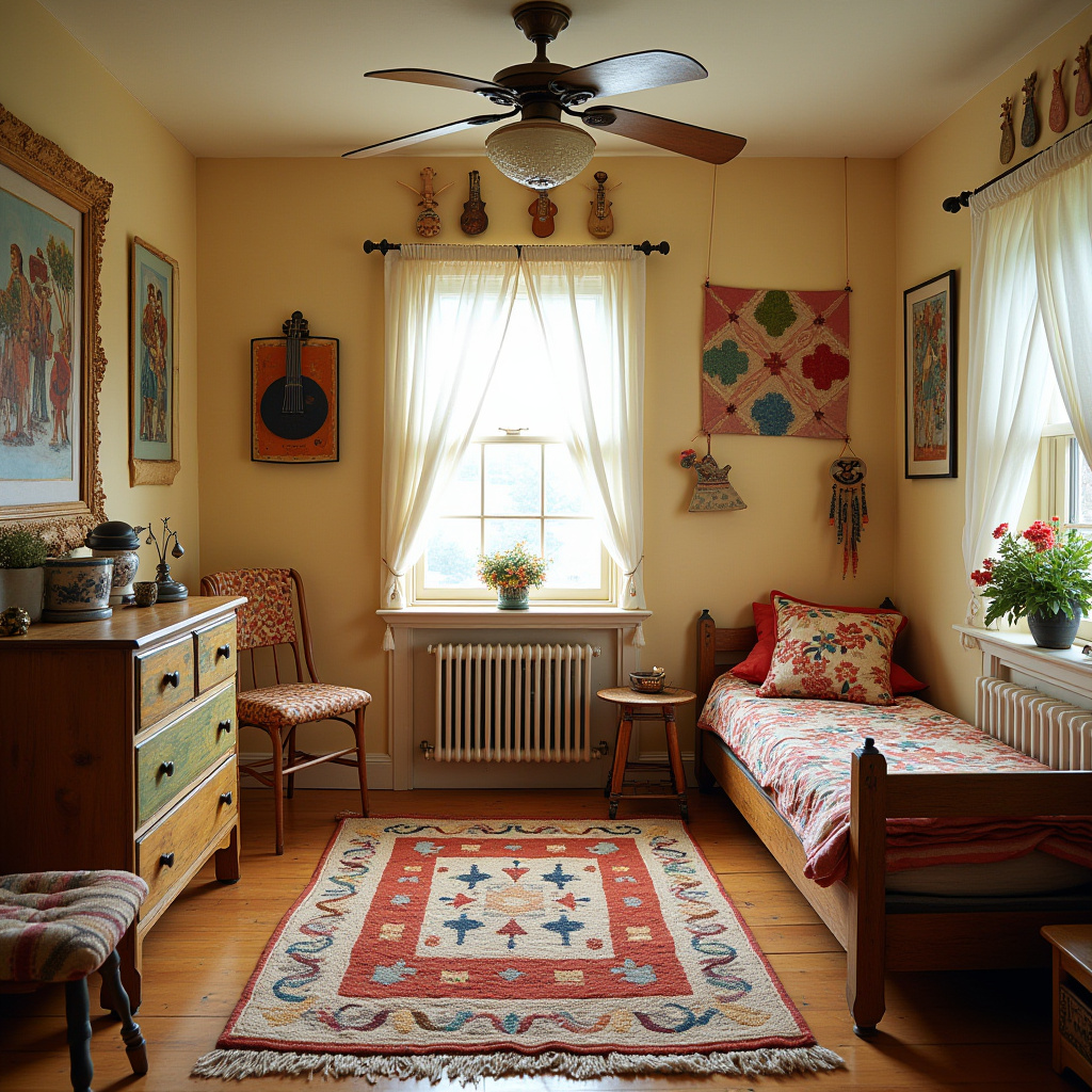 retro kids room 25