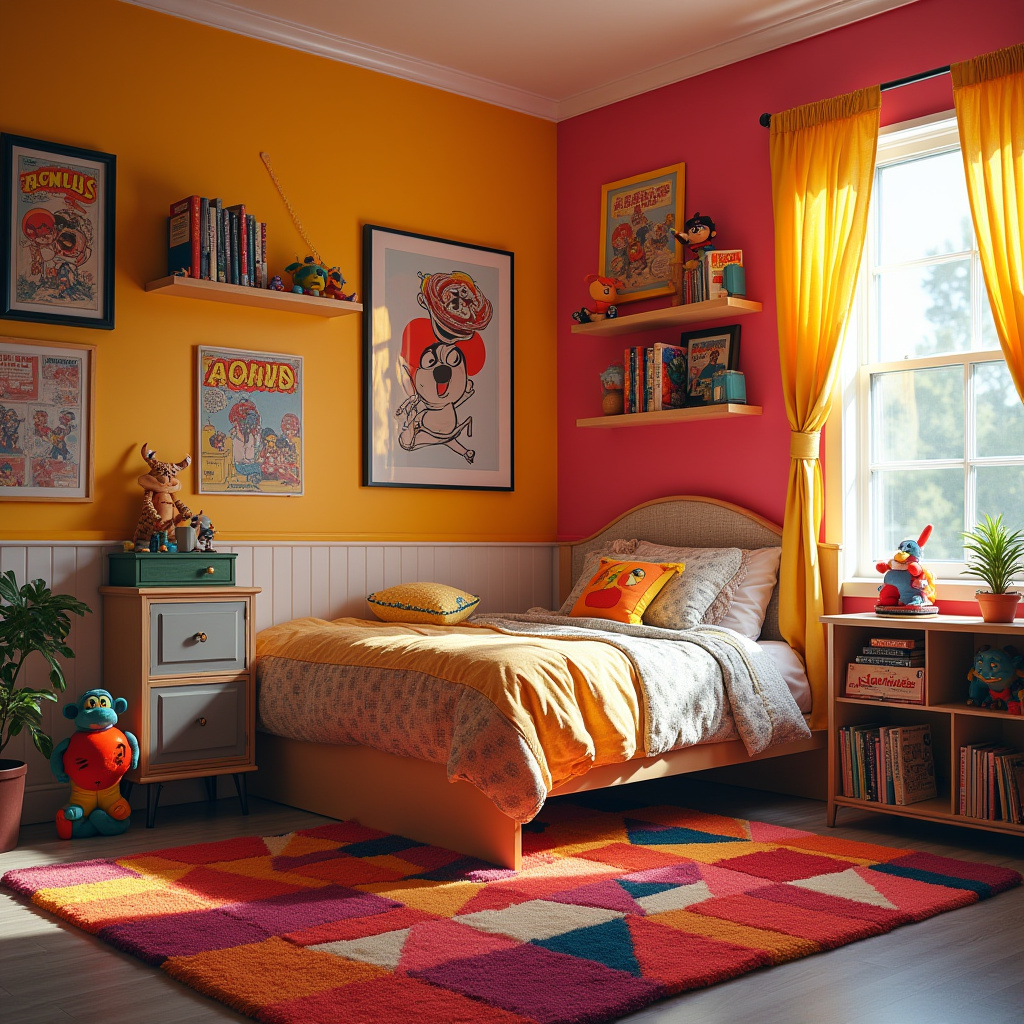retro kids room 27