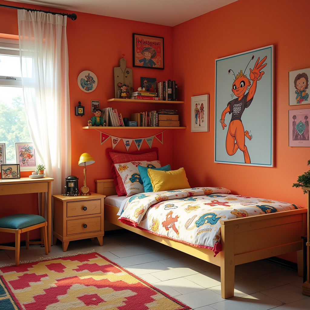 retro kids room 28