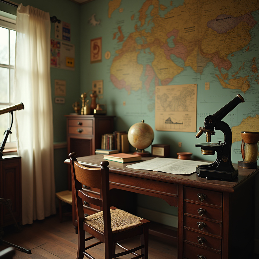 retro kids room 31