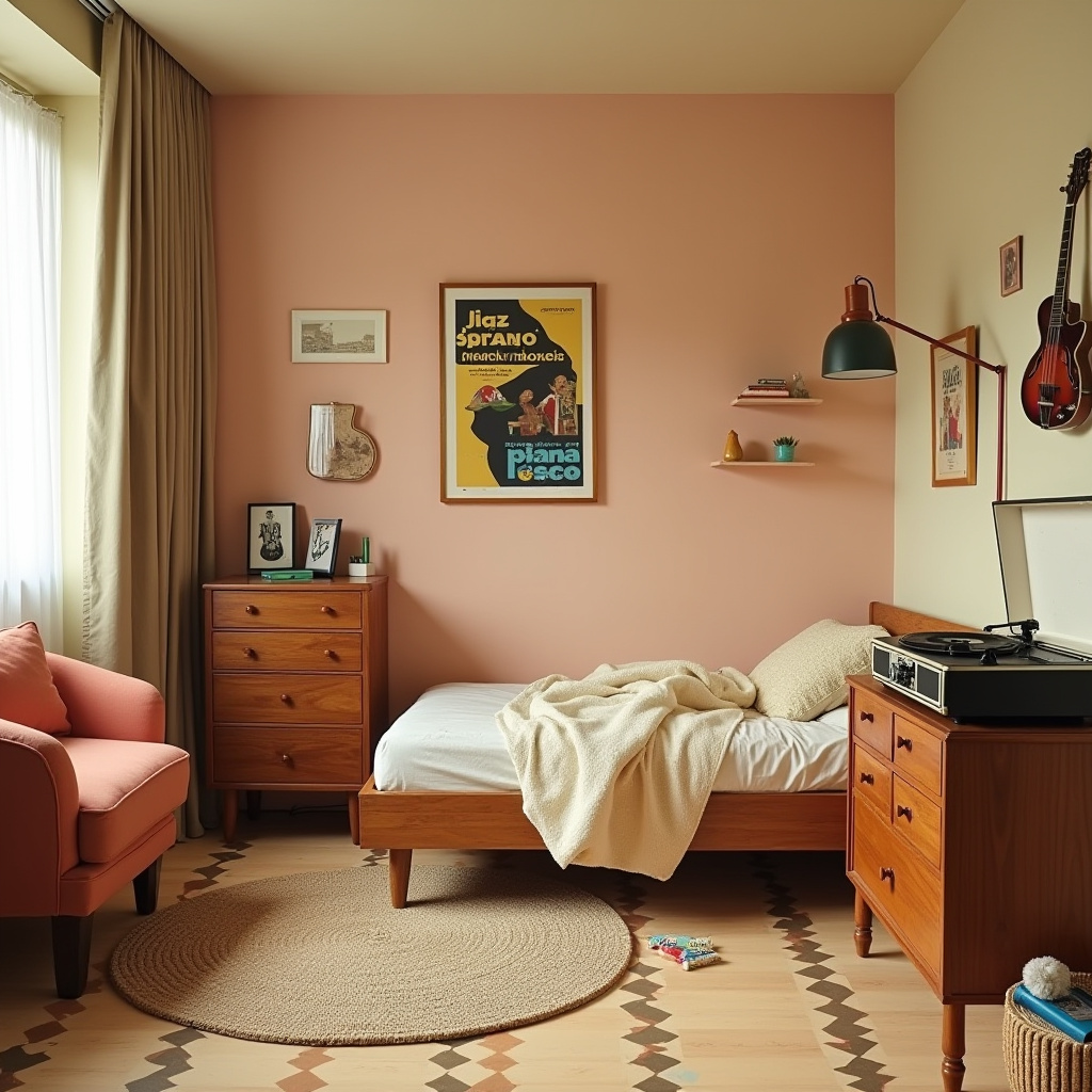retro kids room 33