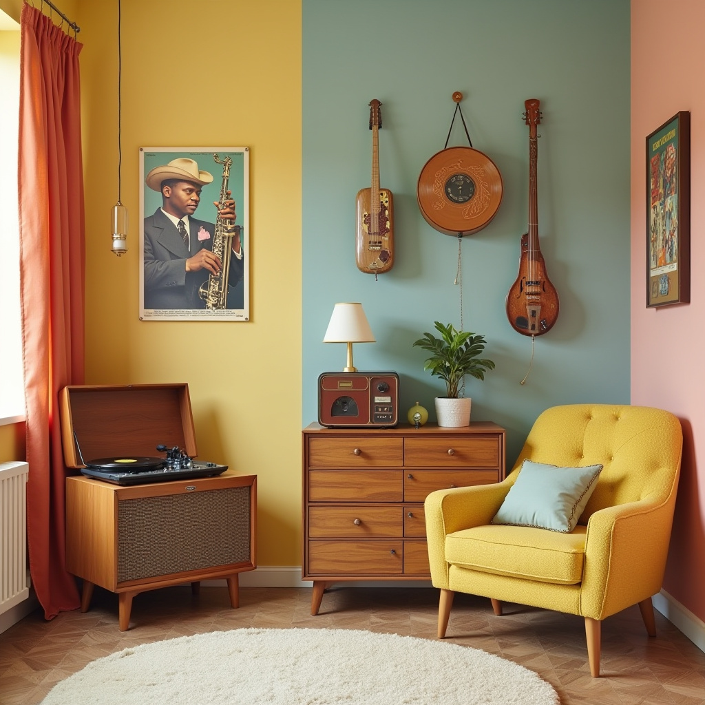 retro kids room 34