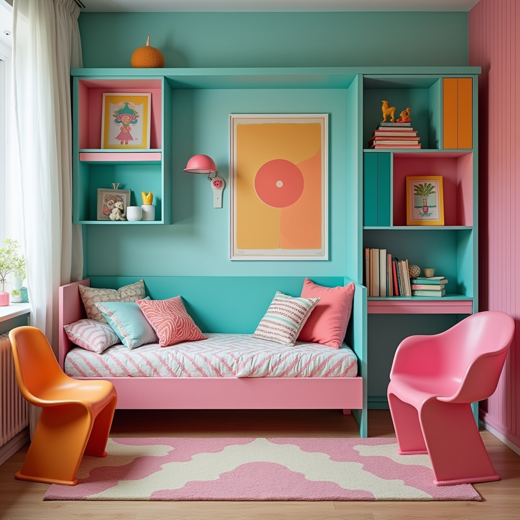 retro kids room 6