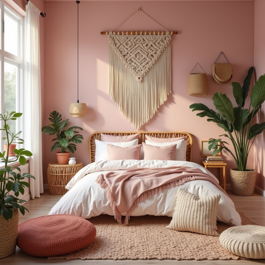 rose pink bedroom ideas 10