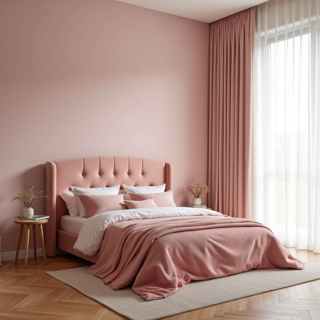 rose pink bedroom ideas 2