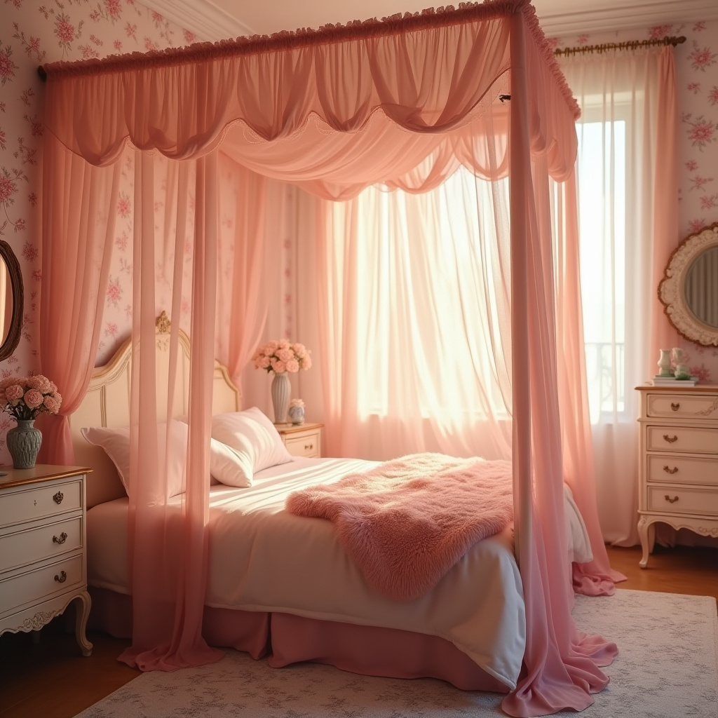 rose pink bedroom ideas 24