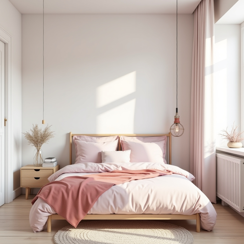 rose pink bedroom ideas 26