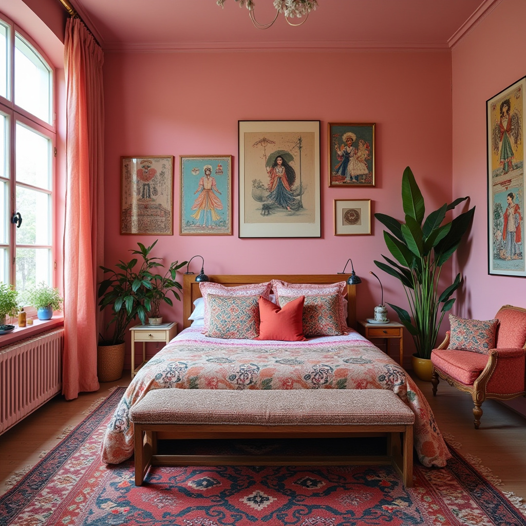 rose pink bedroom ideas 30