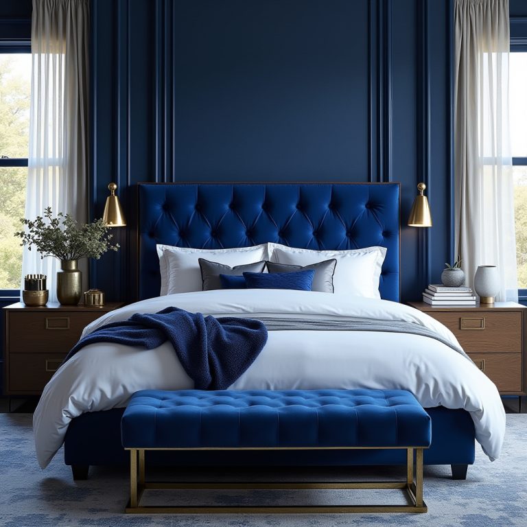 royal blue bedroom ideas 1