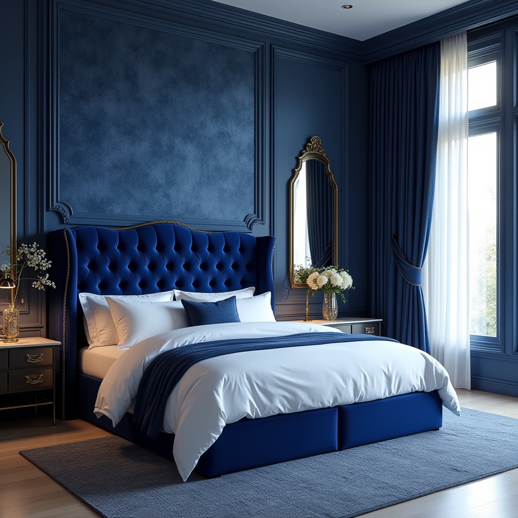 royal blue bedroom ideas 2