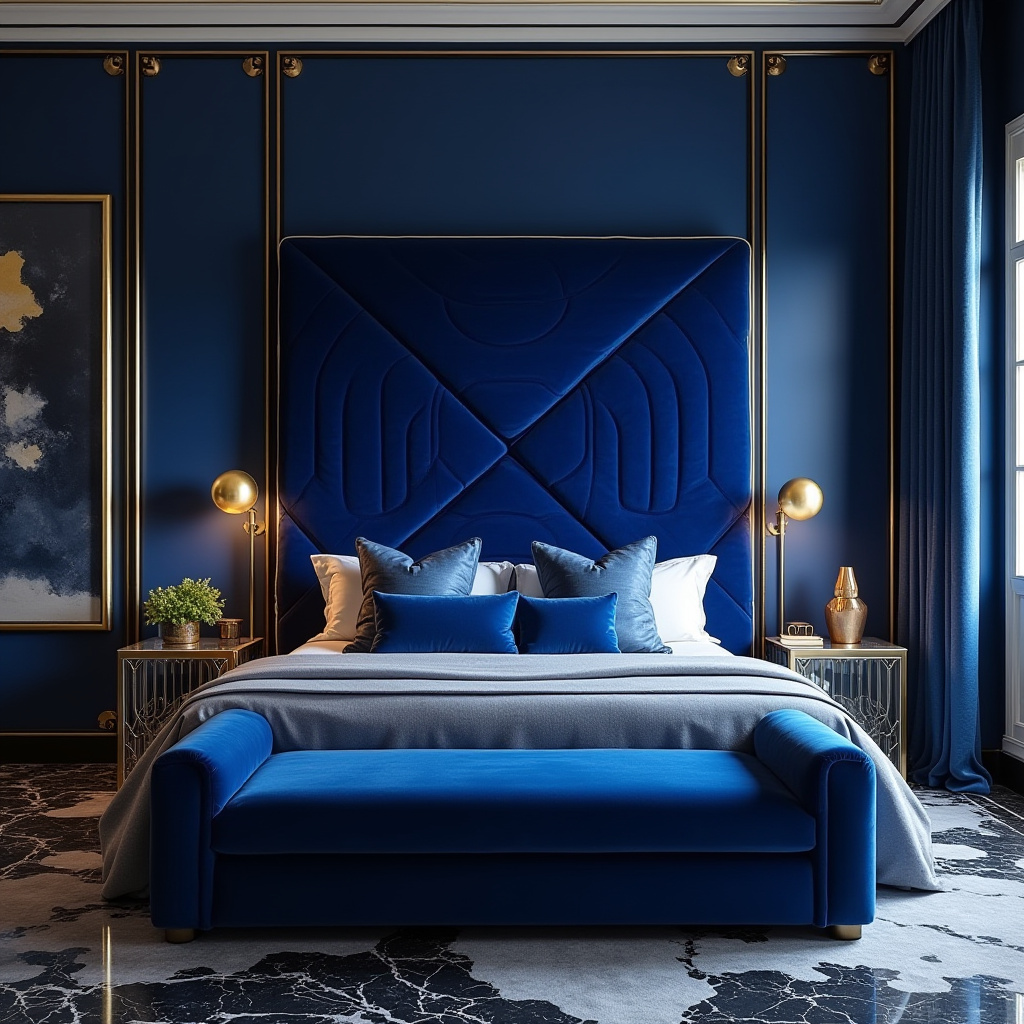 royal blue bedroom ideas 26