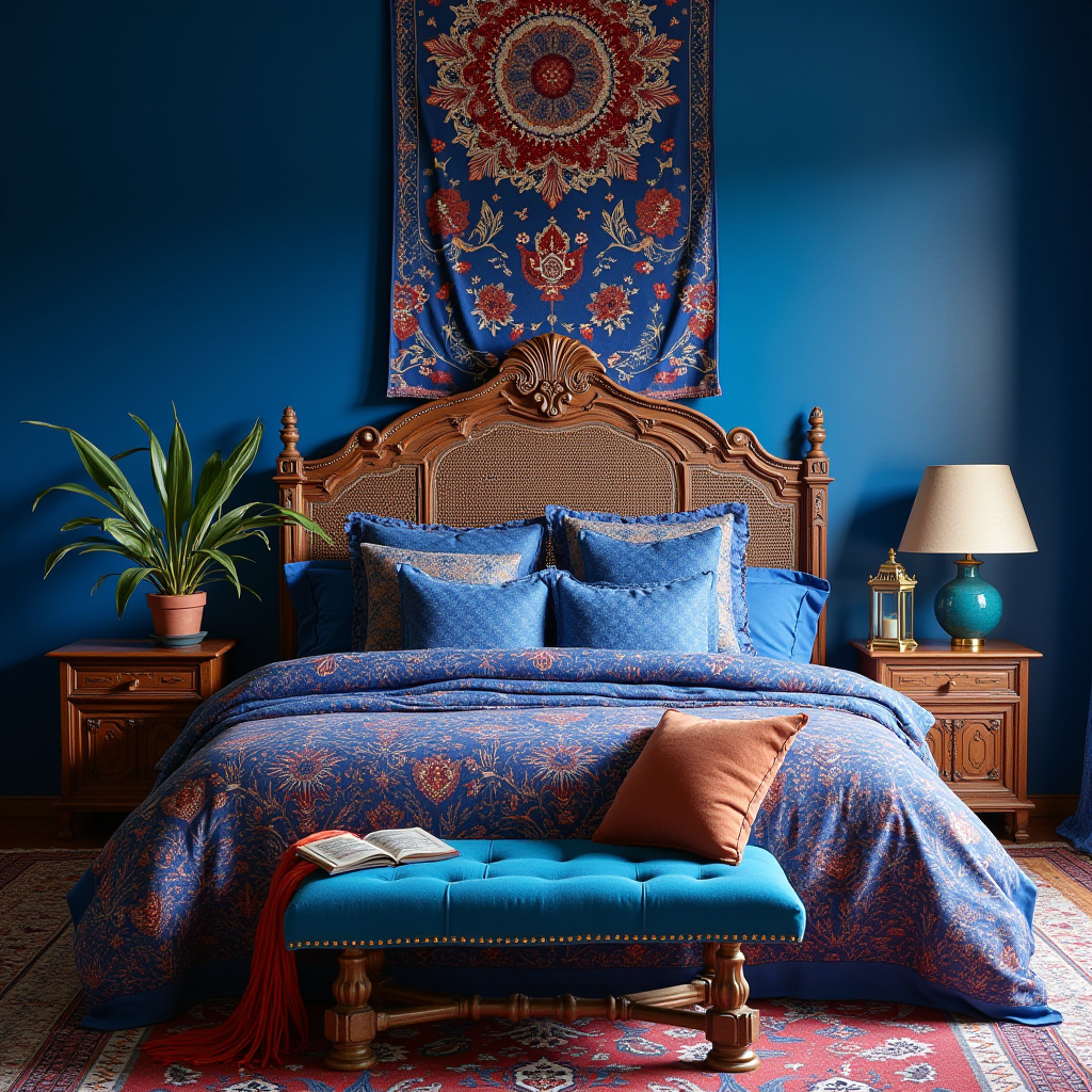 royal blue bedroom ideas 32