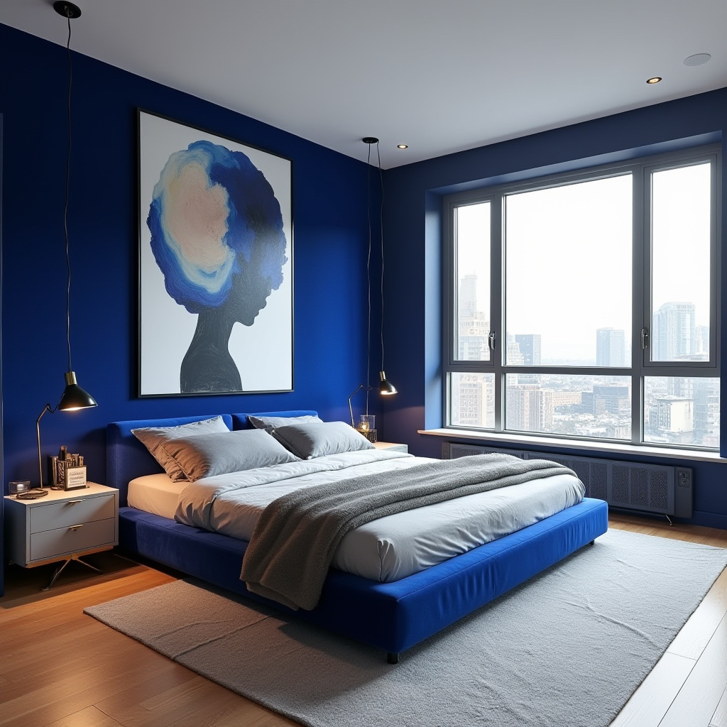 royal blue bedroom ideas 39