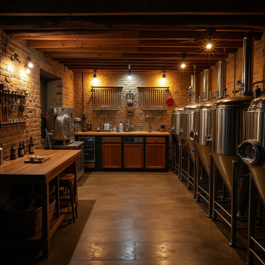 rustic basement 25