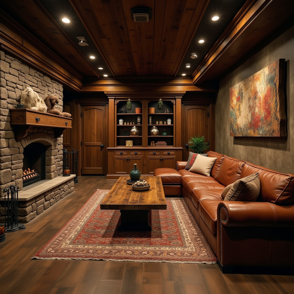 rustic basement 4