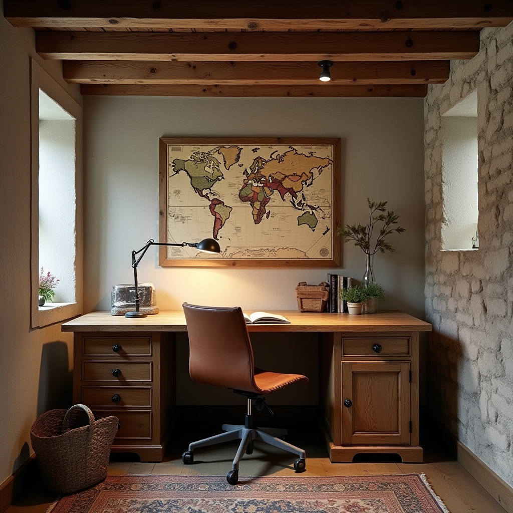 rustic basement 5