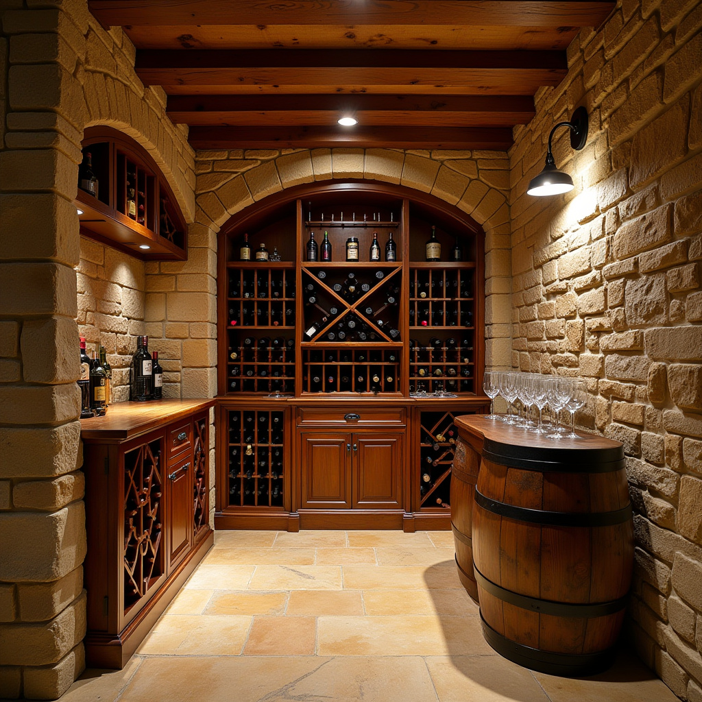 rustic basement 8