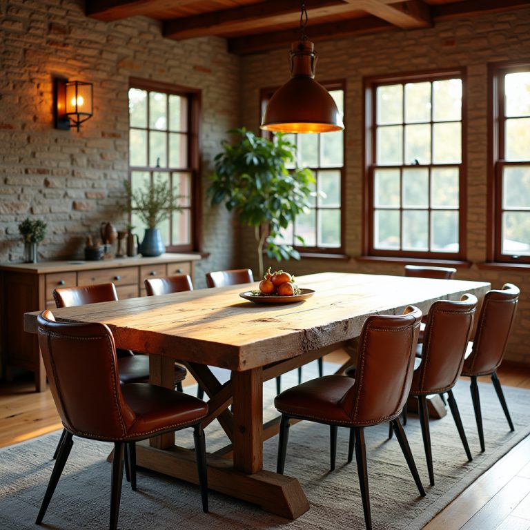 rustic dining room 1
