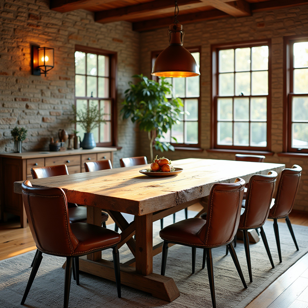 rustic dining room 1