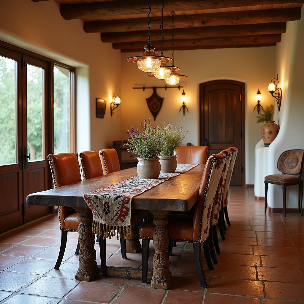 rustic dining room 10
