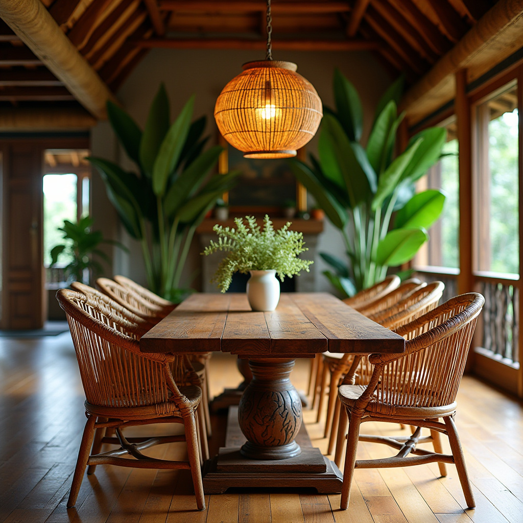 rustic dining room 29