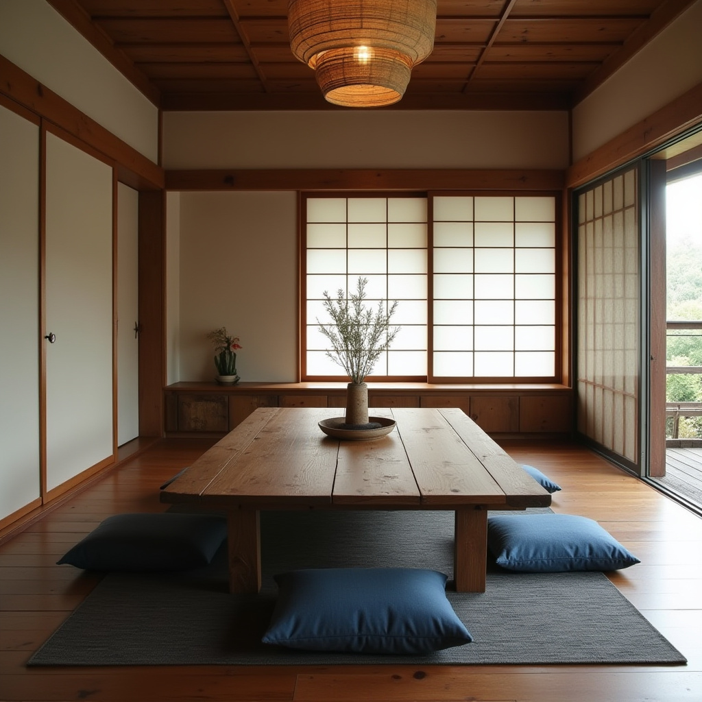 rustic dining room 32